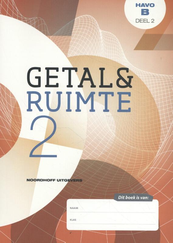 9789001593858 Getal  Ruimte 2 havo B
