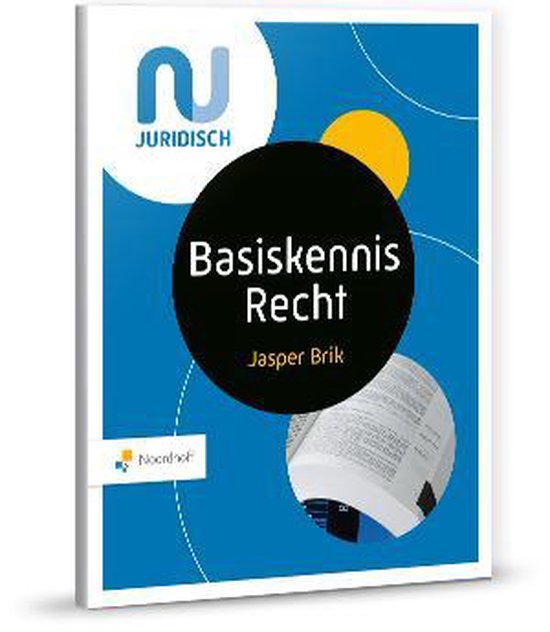9789001734749 Basiskennis Recht LB