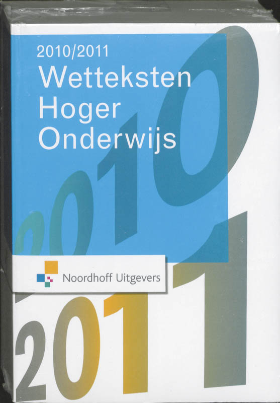 9789001780074-Wetteksten-Hoger-Economisch-Onderwijs-2010-2011