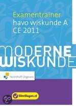 9789001781835 Moderne wiskunde A Examentrainer havo 2011  examen HAVO 2010 wiskunde A  druk 1