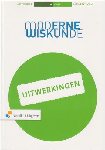 9789001794637 Moderne wiskunde 10e ed 6v wiskundeb uitwerkingenboek