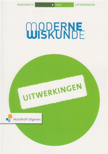 9789001796952 Moderne wiskunde 10e ed 4v wiskunded uitwerkingen