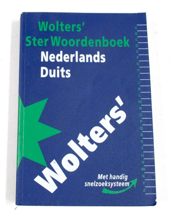 9789001813031 Wolters sterwoordenboek nedduits