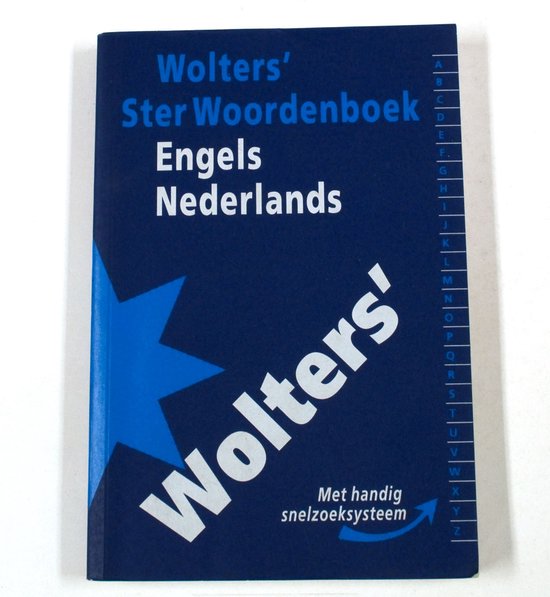 9789001813048 Wolters ster woordenboek EngelsNederlands