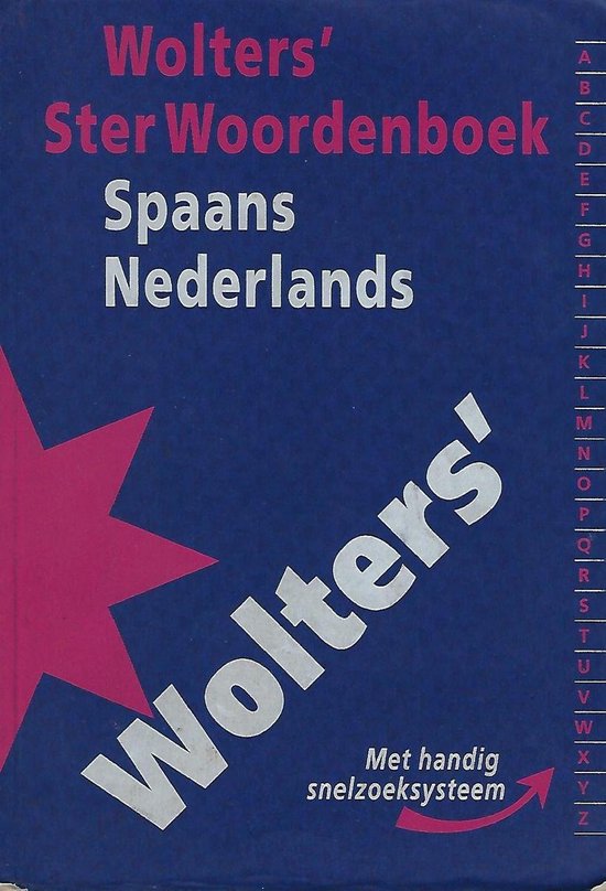 9789001813079 Sterwoordenboek spaans ned