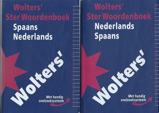 9789001813086 Wolters ster woordenboek NederlandsSpaans