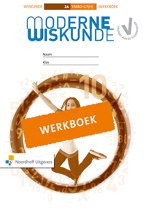 9789001821364 Moderne wiskunde 10e editie 2 vmbogth werkboek ab