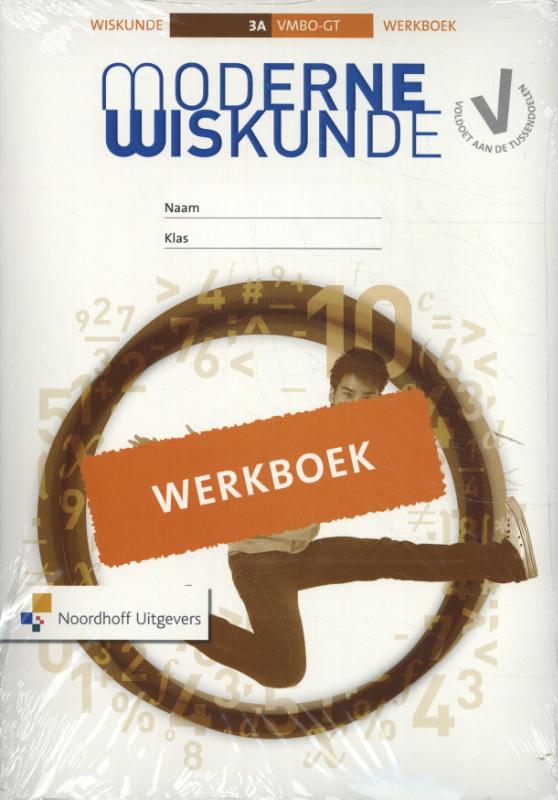 9789001821746 Moderne wiskunde 10e editie 3 vmbogt werkboek deel ab