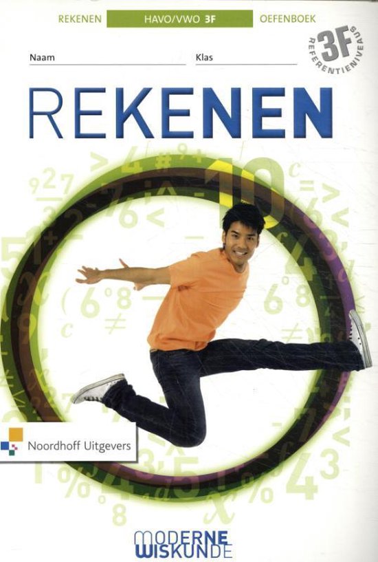 9789001830663 Moderne wiskunde bovenbouw havovwo oefenbk rekenvaard 3F