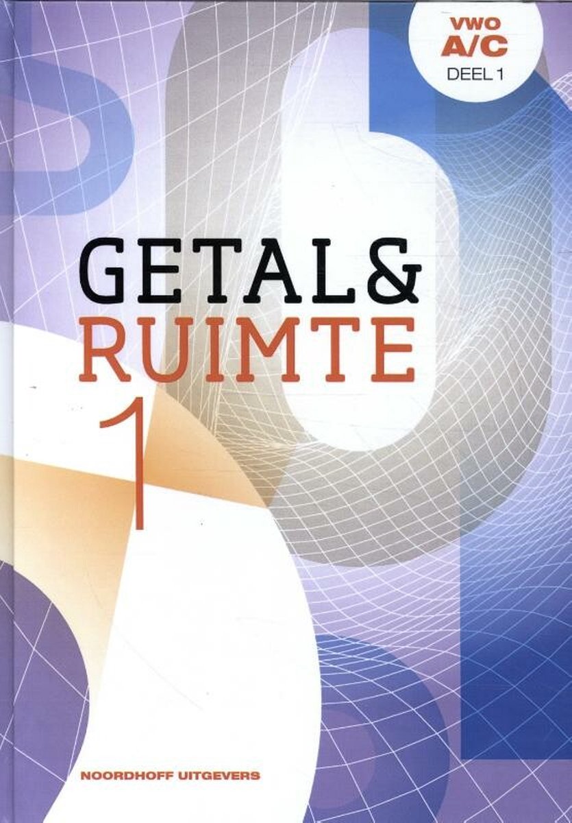 9789001841850 Getal en ruimte 11e ed wiskundeac vwo deel 1