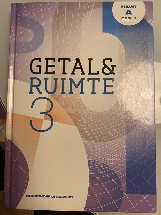 9789001842291 Getal en ruimte 11e ed wiskundea havo deel 3