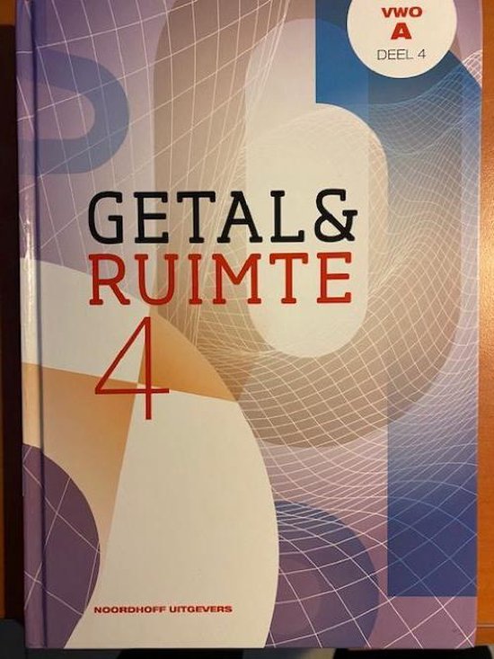 9789001842314 Getal en ruimte 11e ed wiskundea vwo deel 4