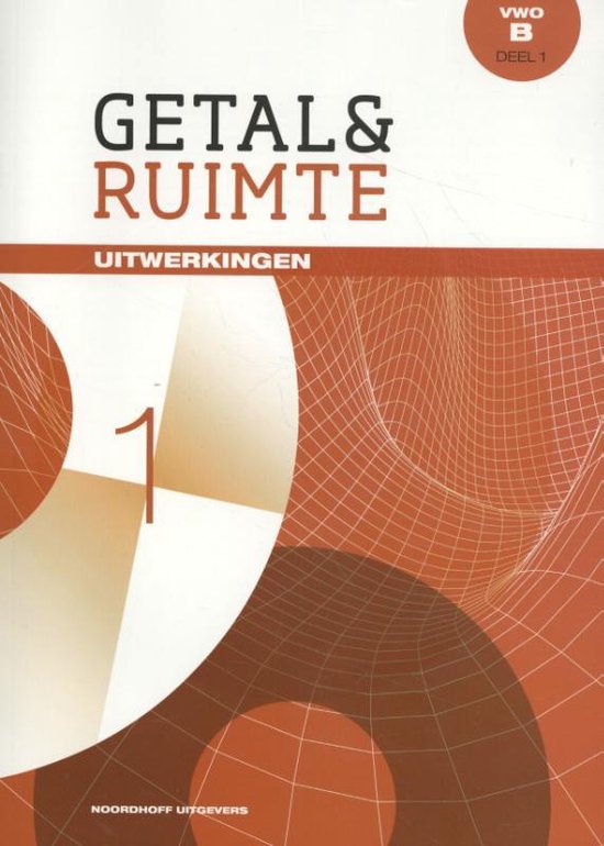 9789001842475 Getal en ruimte 11e ed wiskundeb vwo uitwerkingen deel 1