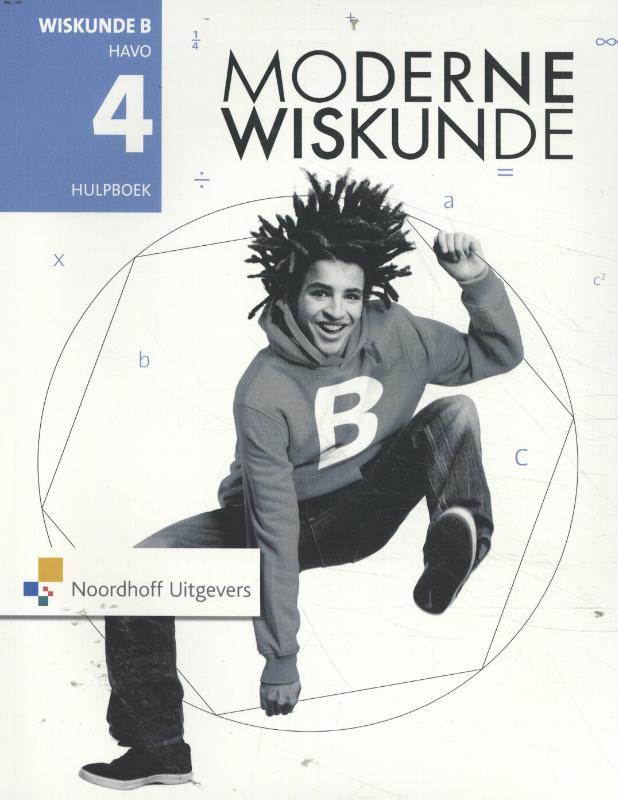 9789001850586 Moderne Wiskunde havo 4 wiskunde B hulpboek