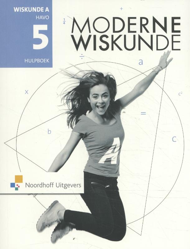 9789001861674 Moderne Wiskunde wiskunde A Havo 5 hulpboek