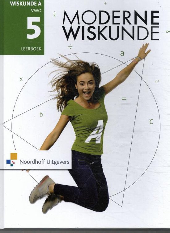 9789001861810 Moderne Wiskunde vwo 5 wiskunde A leerboek