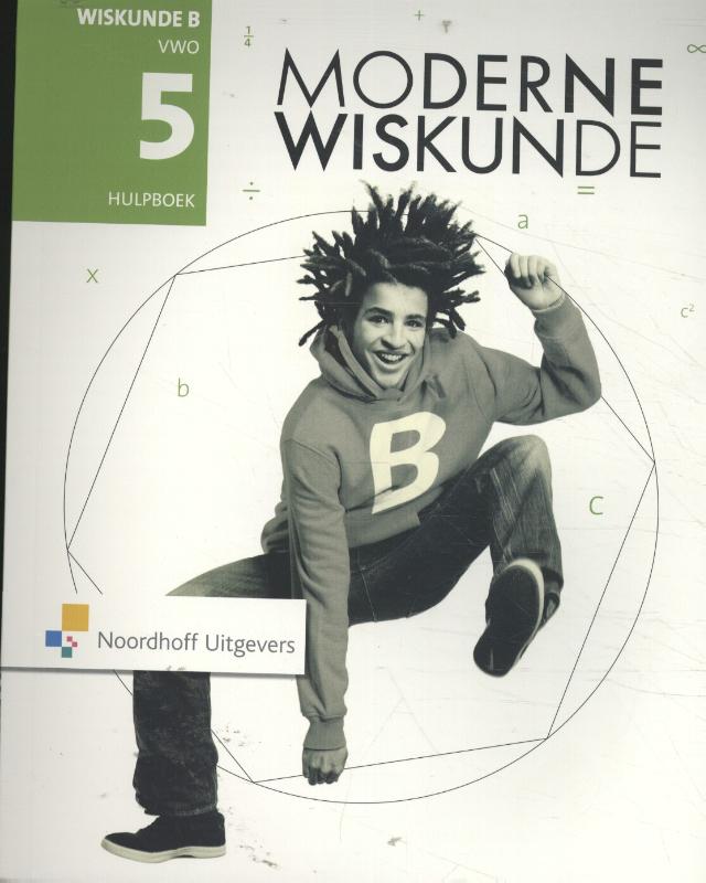 9789001861827 Moderne Wiskunde 5 vwo wiskunde B hulpboek