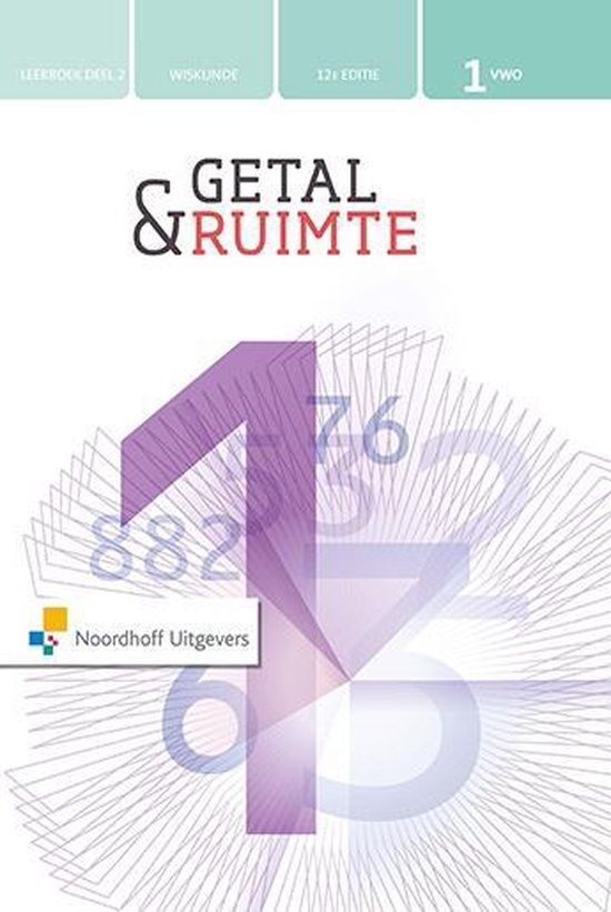 9789001882211 Getal en ruimte 12e ed 1v deel 2