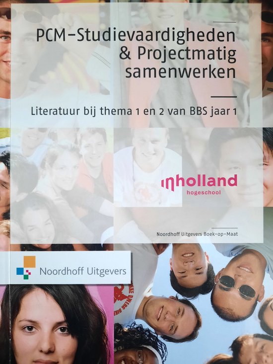 9789001886028 PCM Studievaardigheden  Projectmatig samenwerken Inholland versie