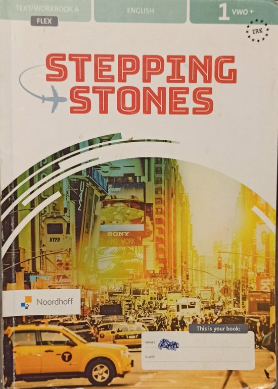 9789001891268 Stepping Stones 7e ed Onderbouw vwo 1 textworkbook