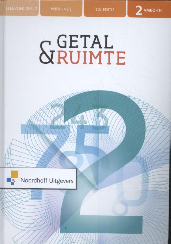 9789001900168 Getal en ruimte 12e ed 2 vmboth deel 2
