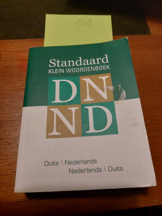9789002209772 Woordenboek DuitsNederlands NederlandsDuits