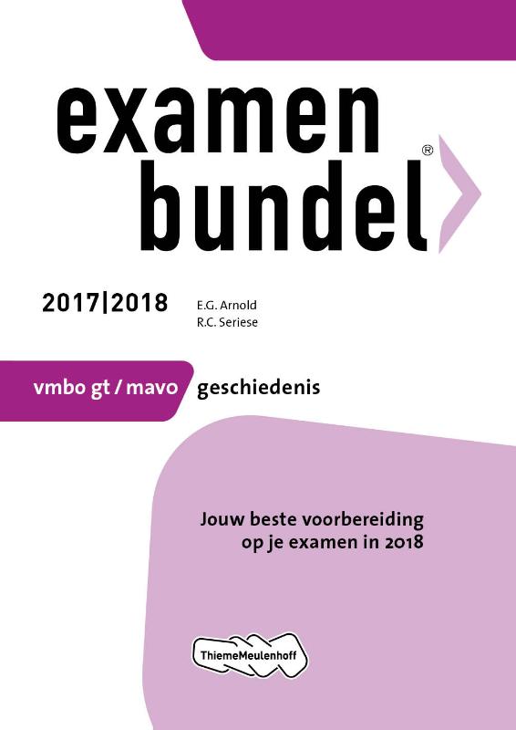 9789006391893 Examenbundel vmbogtmavo Geschiedenis 20172018