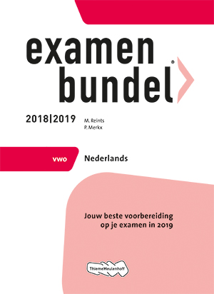 9789006429343 Examenbundel 20182019 vwo nederlands