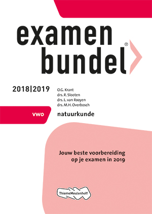 9789006429374 Examenbundel 20182019 vwo natuurkunde