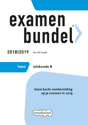 9789006429503 Examenbundel havo Wiskunde B 20182019