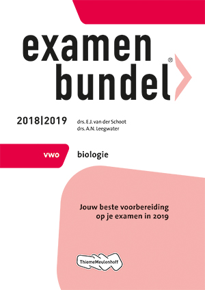 9789006429510 Examenbundel vwo Biologie 20182019