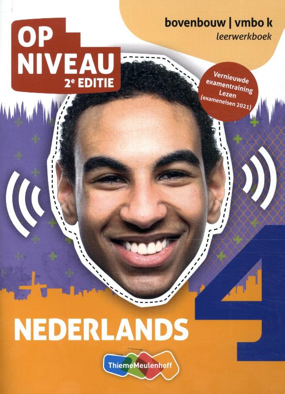 9789006489743 Op niveau vernieuwde examentraining lezen bovenbouw vmbo k Leerwerboek