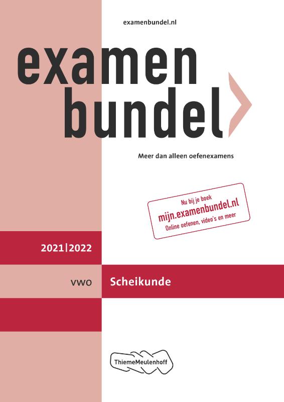 9789006491357 Examenbundel vwo Scheikunde 20212022
