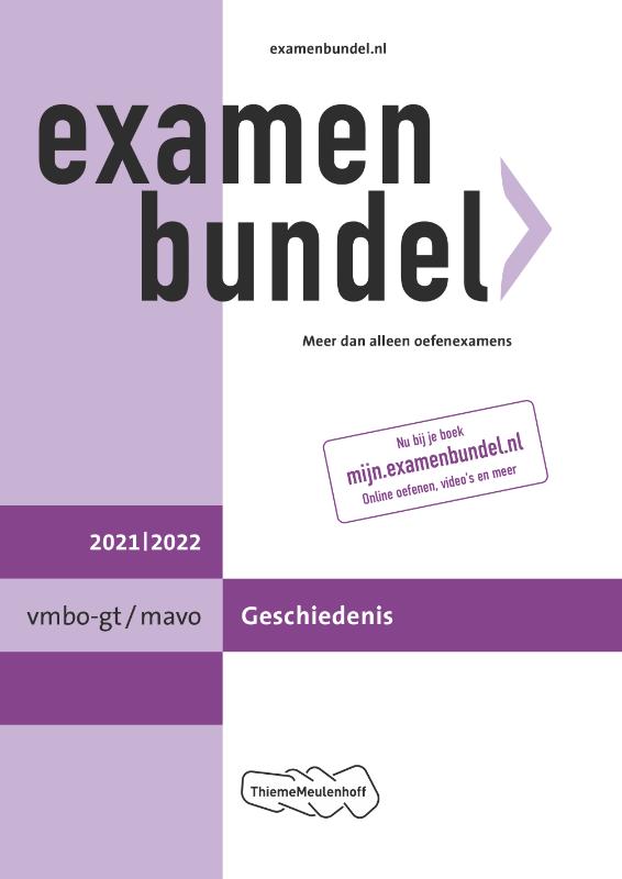 9789006491562 Examenbundel vmbogtmavo Geschiedenis 20212022