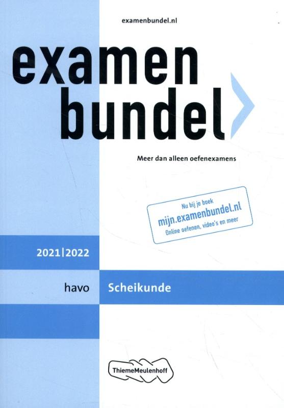 9789006491579 Examenbundel havo Scheikunde 20212022