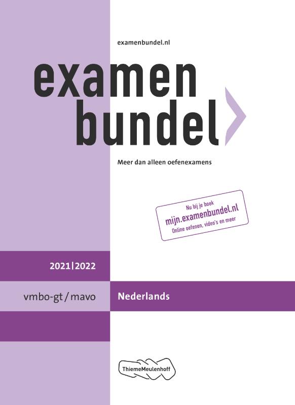 9789006491654 Examenbundel vmbogtmavo Nederlands 20212022