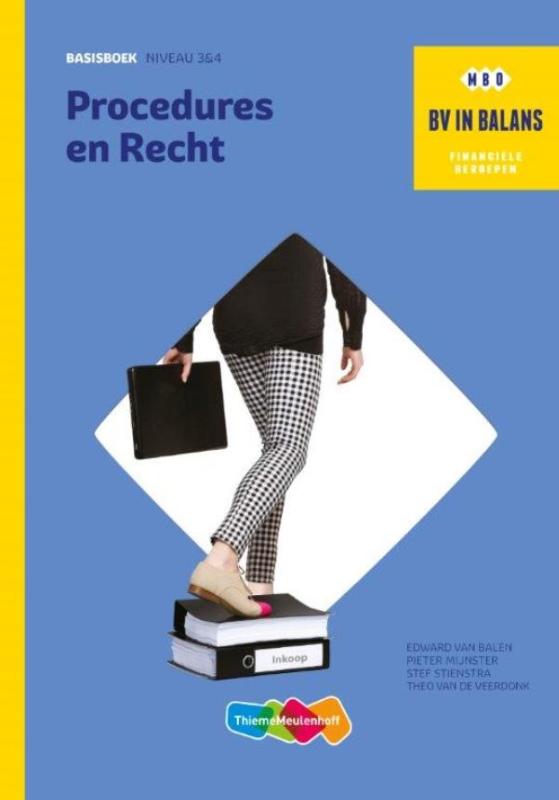 9789006640878 BV in Balans Procedures en Recht Basisboek