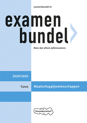9789006690811 Examenbundel havo Maatschappijwetenschappen 20192020