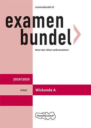 9789006691016 Examenbundel vwo Wiskunde A 20192020