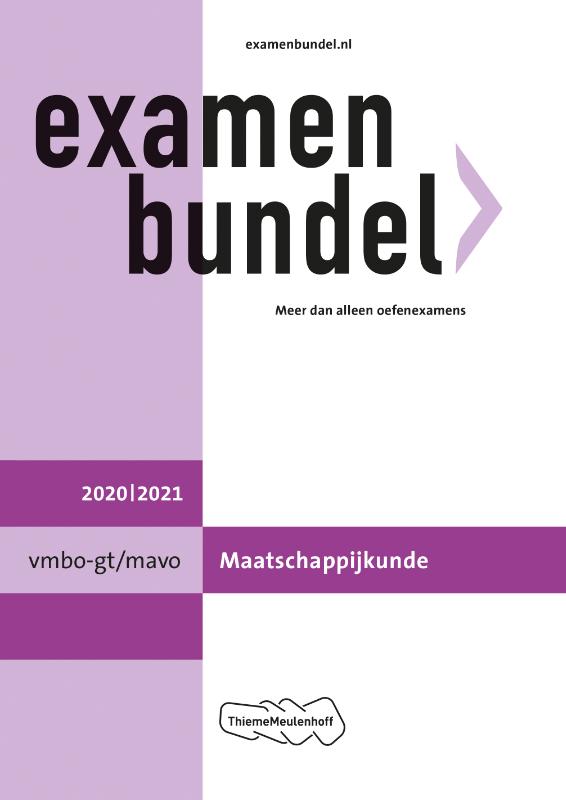 9789006781205 Examenbundel vmbogtmavo Maatschappijkunde 20202021