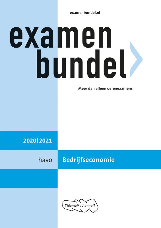 9789006781311 Examenbundel havo Bedrijfseconomie 20202021