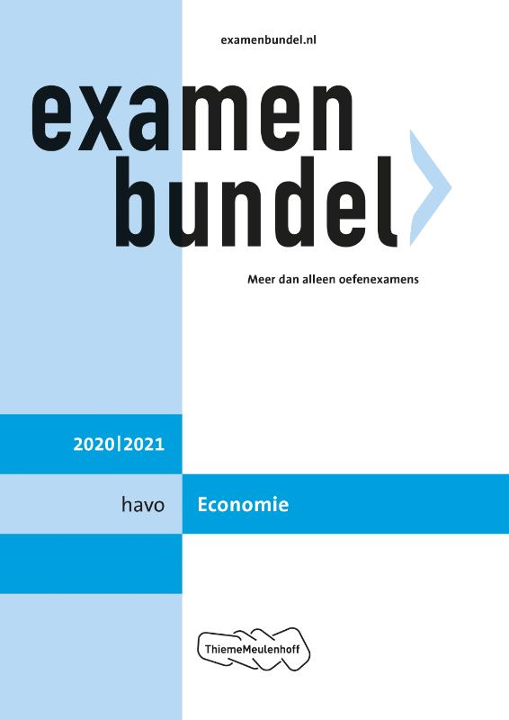 9789006781397 Examenbundel havo Economie 20202021
