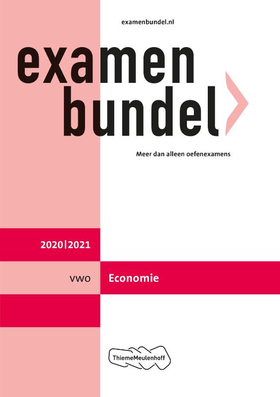 9789006781526 Examenbundel vwo Economie 20202021