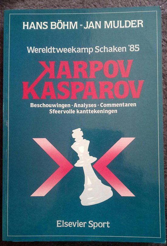 9789010058539 Wereldtweekamp schaken  85 karpovkasparov