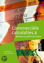 9789011051072 Commerciele calculaties  2  deel Leerlingenboek  CDROM  druk 2