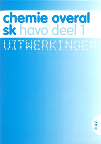 9789011099401 Chemie Overal Uitwerkingen 1 Havo