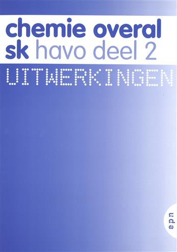 9789011099418 Chemie Overal Uitwerkingen 2 Havo