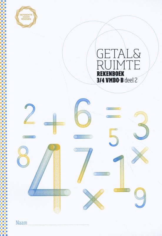9789011111363 Getal en ruimte 34 vmbob rekenboek deel 2