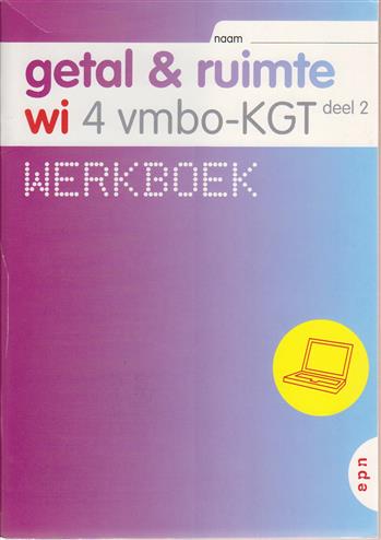 9789011230620 GETAL EN RUIMTE 4 VMBOKGT DEEL 2 WERKBOEK  IWERKBOEK