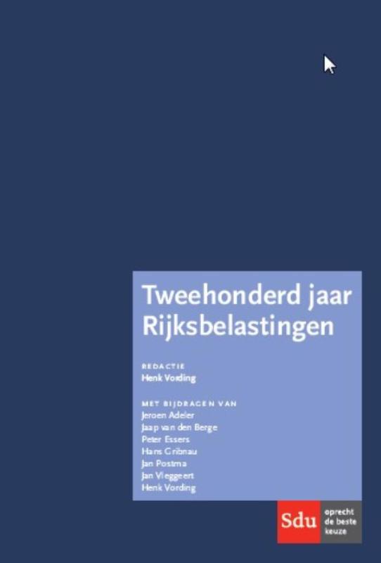 9789012396622 Tweehonderd jaar Rijksbelastingen